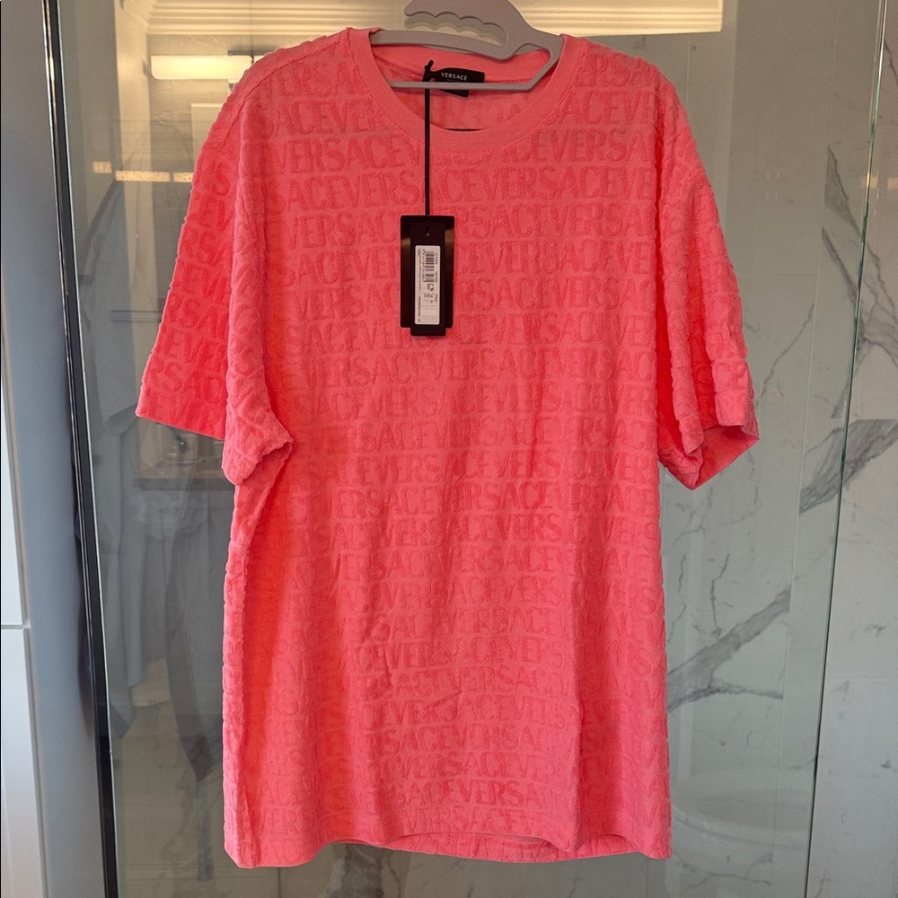 Versace Men's Coral Tee